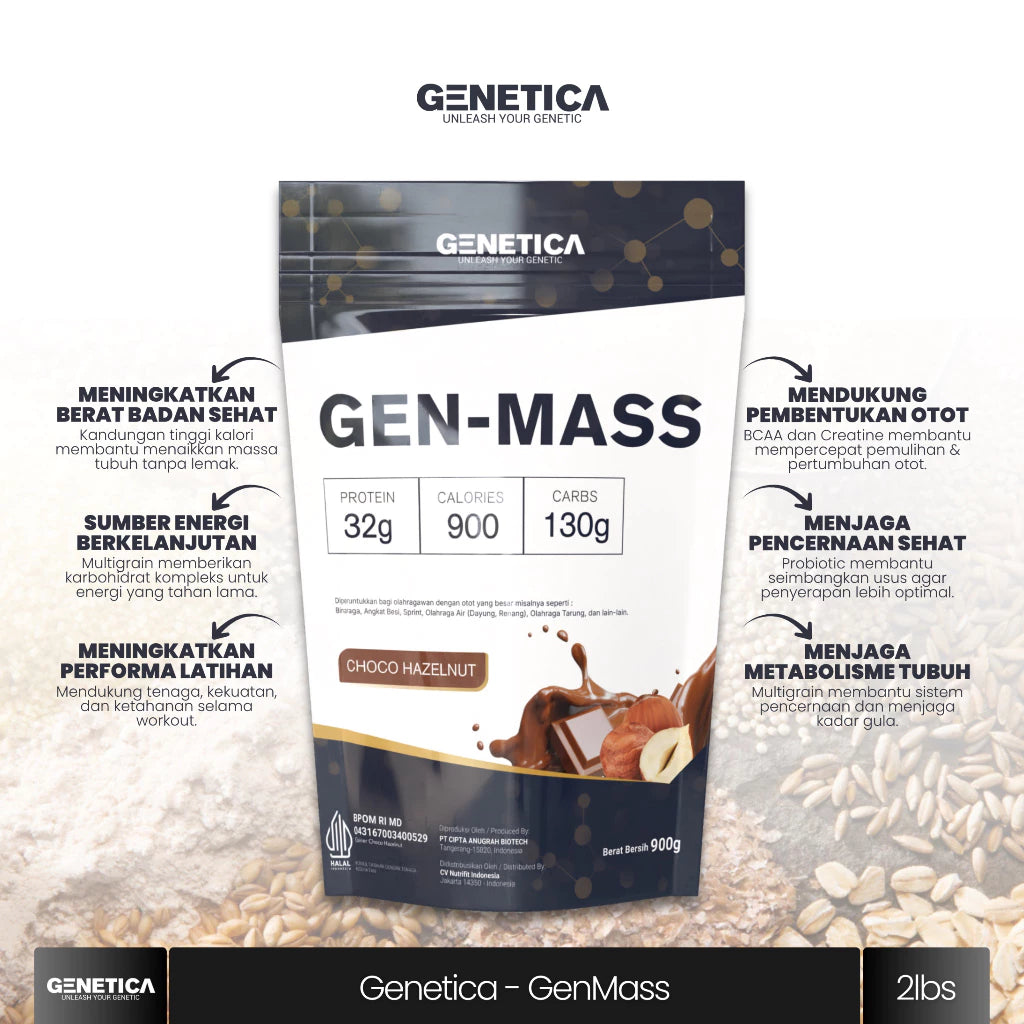 Genetica GenMass 2 Lbs