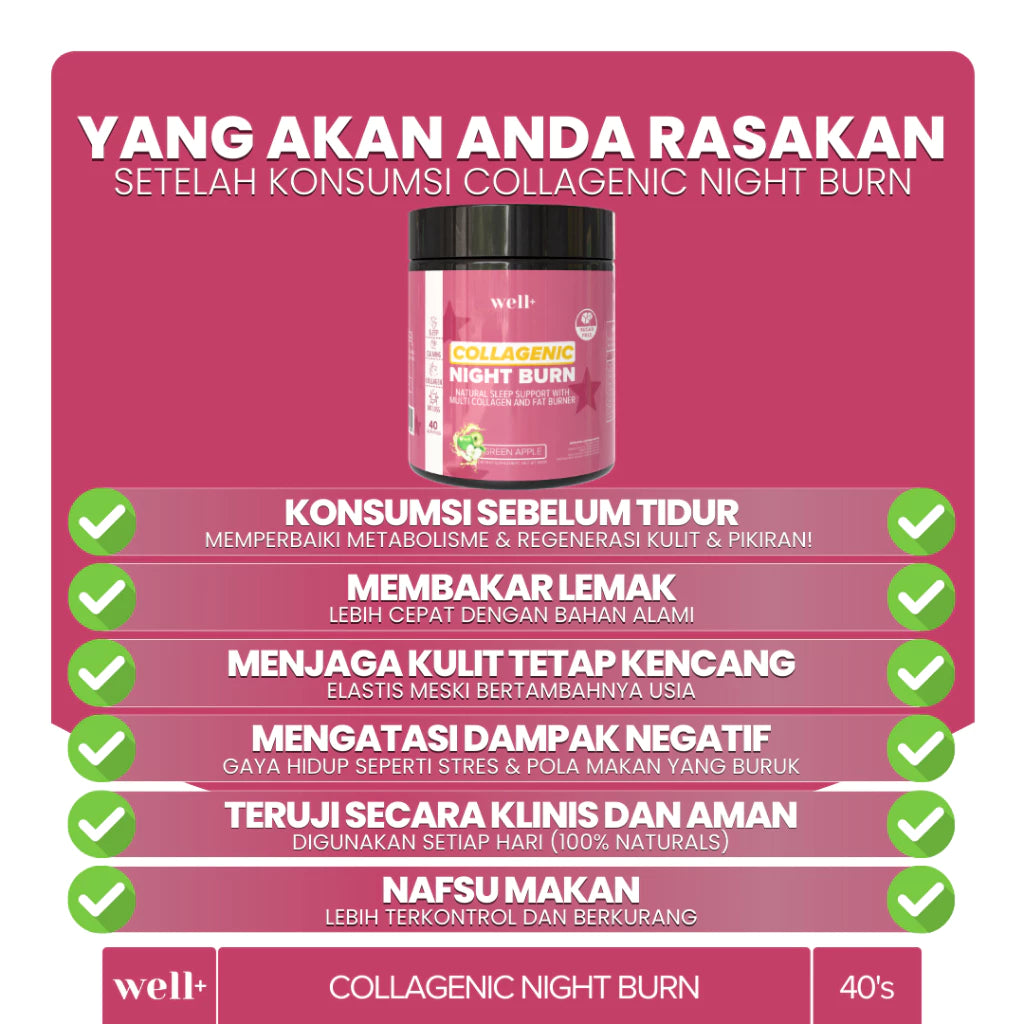 Well+ Collagenic Night Burn