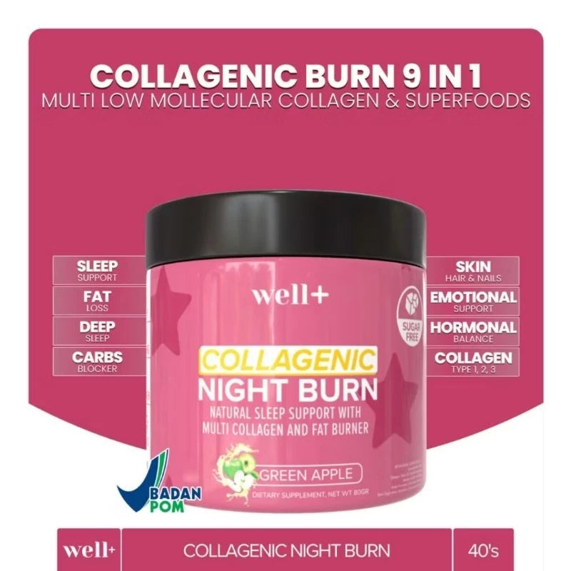 Well+ Collagenic Night Burn