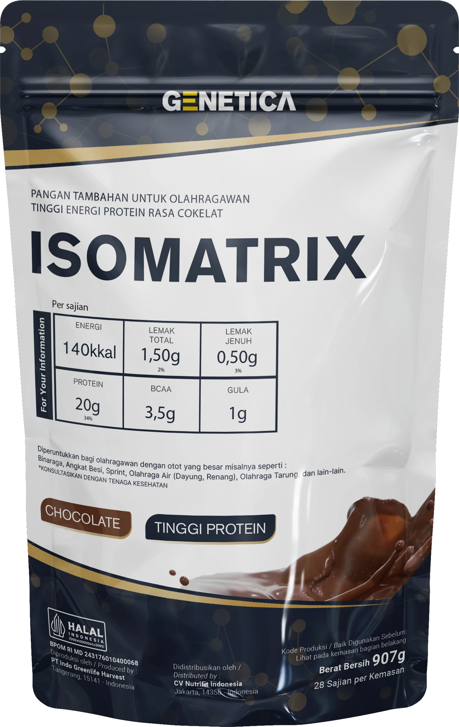 Genetica Isomatrix 2 Lbs
