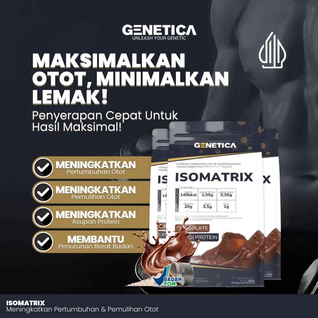 Genetica Isomatrix 5 Lbs
