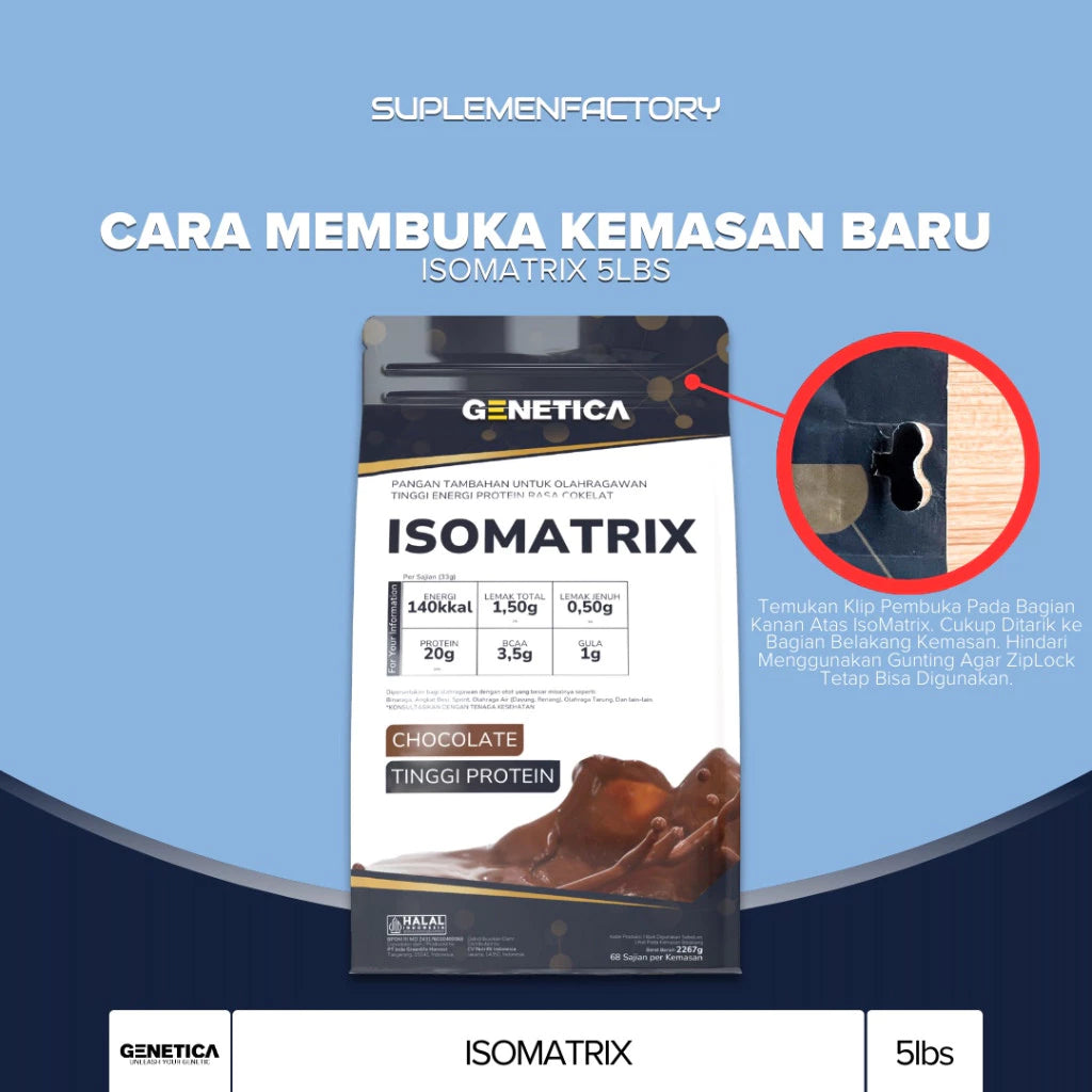 Genetica Isomatrix 5 Lbs