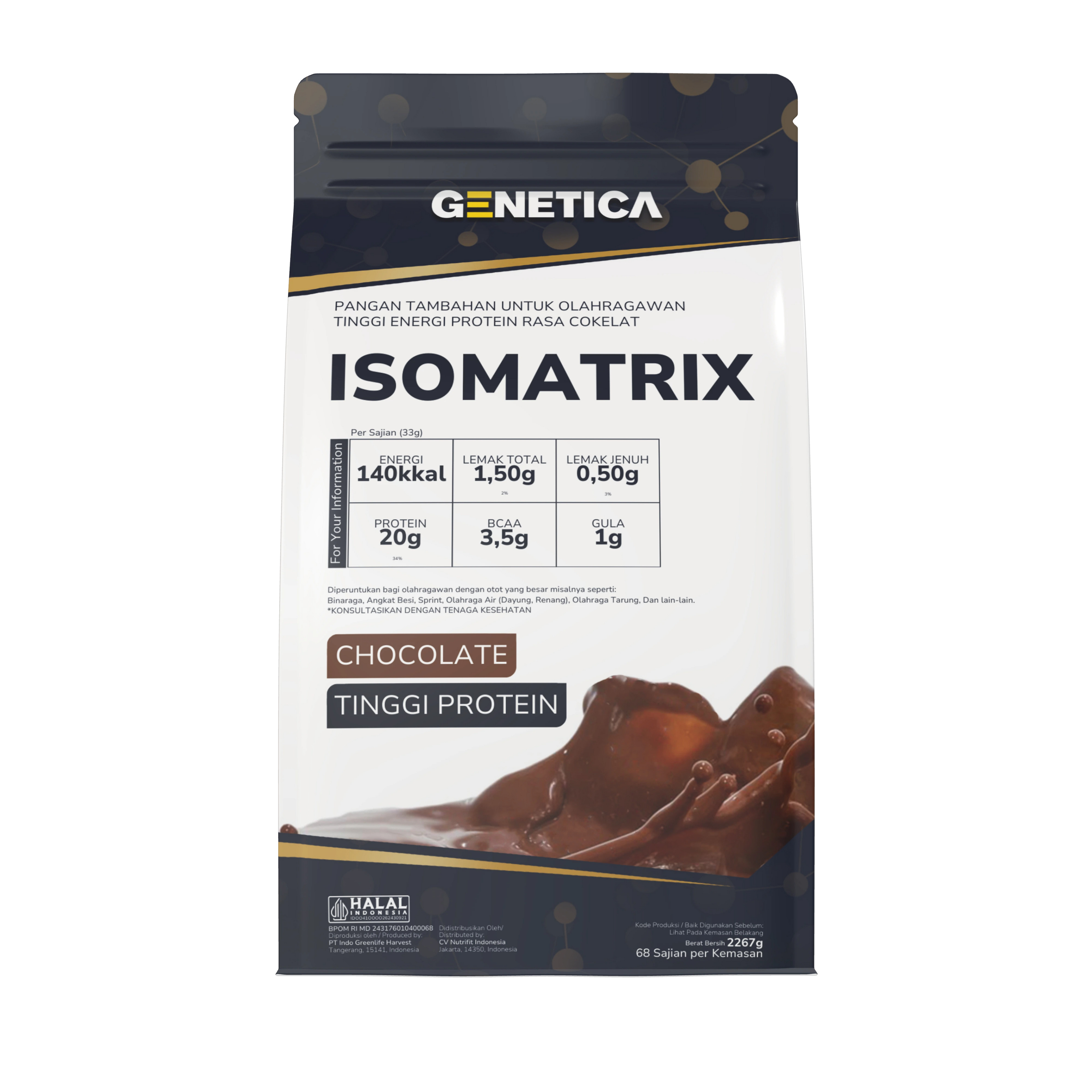 Genetica Isomatrix 5 Lbs