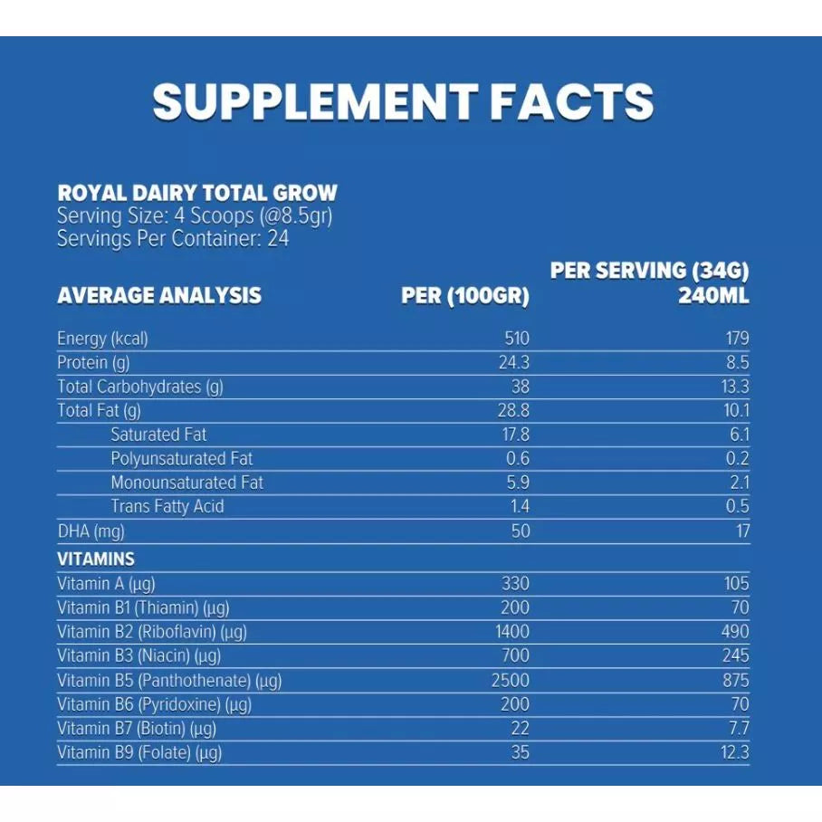 Royal Dairy Total Grow